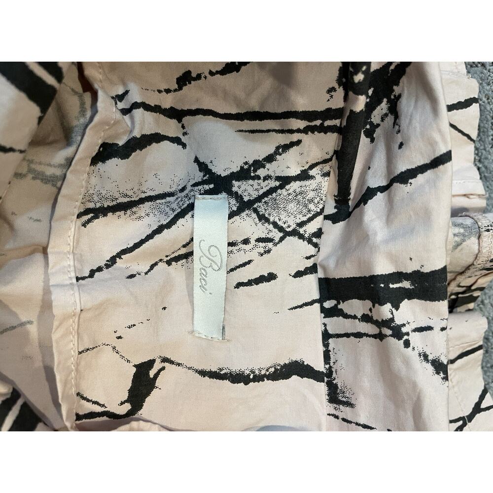 BACI Small jacket coat Oversized lagenlook pockets Paint Splatter Art To Wear - Picture 3 of 6